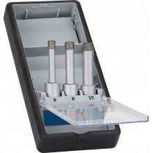 BOSCH Zestaw wierteł do ceramiki PRO Ceramic dry Drill Bit Set, 3 szt. 2608587145