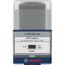 BOSCH Adaptery do diamentowych koronek wiertniczych 1 1/4" UNC, G 1/2" 2608598043