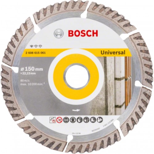 BOSCH Diamentowa tarcza tnąca Standard do Universal 230 × 22,23 2608615066
