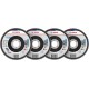 BOSCH Zestaw tarcz listkowych X451, 125x22,23 mm, G40; 60; 80; 120, T29 2608626160