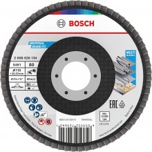 BOSCH Tarcza listkowa X451, 115 × 22,23 mm, G80, T27, 15 ks 2608626173