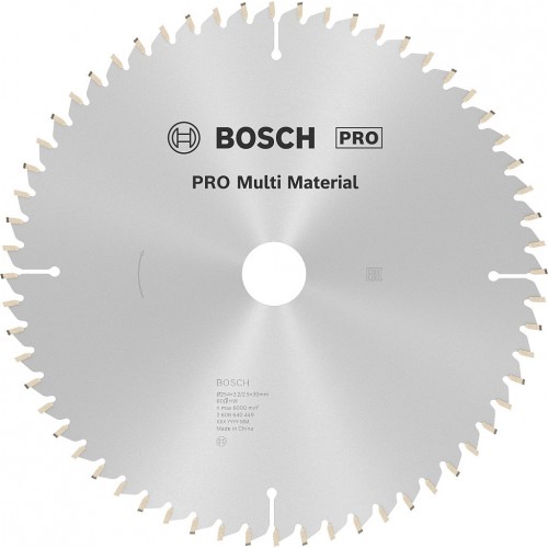 BOSCH Tarcza pilarska PRO Multi Material, 254 × 3,2 × 30 mm 2608640449