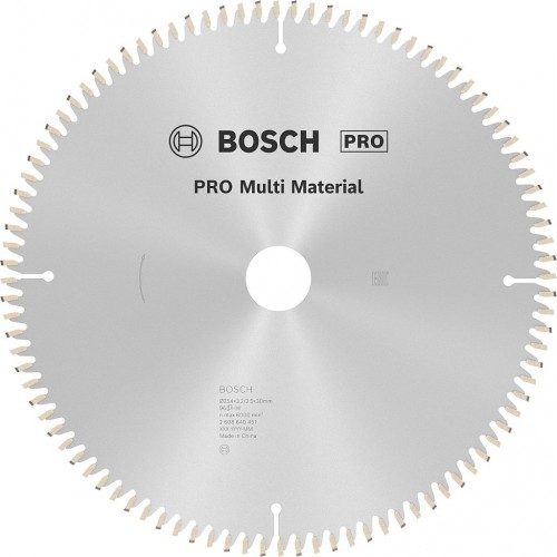 BOSCH Tarcza pilarska PRO Multi Material, 254 × 3,2 × 30 mm, T96 2608640451