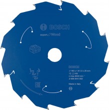 BOSCH Ostrze do piły tarczowej bezprzewodowej Expert for Wood 160x20x1,5/1x12T 2608644502