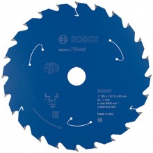 BOSCH Ostrze do piły tarczowej bezprzewodowej Expert for Wood 165x20x1,5/1x24T 2608644507