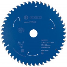 BOSCH Ostrze do piły tarczowej bezprzewodowej Expert for Wood 165x20x1,5/1x48T 2608644509