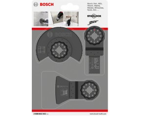 BOSCH 3-częściowy zestaw do płytek AIZ 20 AB (1x); ATZ 52 SC (1x); ACZ 85 LMT 2608662342