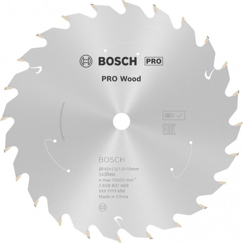 BOSCH Tarcza pilarska PRO Wood cordless Circular Saw Blade 140x10x1,5/1,0x24T 2608837669