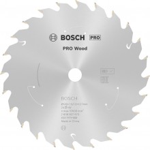 BOSCH Tarcza pilarska PRO Wood cordless Circular Saw Blade 140x12,7x1,5/1,0x24T 2608837670