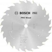 BOSCH Tarcza pilarska PRO Wood cordless Circular Saw Blade 150x10x1,6/1,0x24T 2608837673