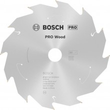BOSCH Tarcza pilarska PRO Wood cordless 160x20/15,875x1,5/1,0x12T 2608837675