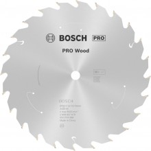BOSCH Tarcza pilarska PRO Wood cordless 165x10x1,5/1,0x24T 2608837679