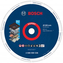 BOSCH Duża tarcza tnąca EXPERT Diamond Metal Wheel, 230 x 22,23 mm 2608900536