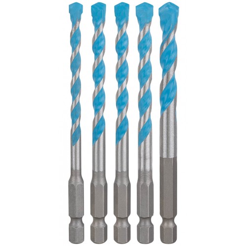 BOSCH Zestaw wierteł EXPERT HEX-9 MultiConstruction 5,5/6/6/7/8 mm 5 części 2608900586