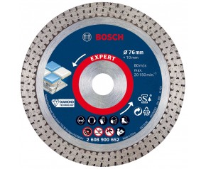 BOSCH Diamentowa tarcza tnąca EXPERT HardCeramic 76 mm 76 x 1,5 x 10 mm 2608900652