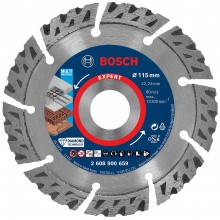 BOSCH Diamentowa tarcza tnąca EXPERT MultiMaterial 115 x 22,23 x 2,2 x 12 mm 2608900659