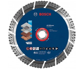 BOSCH Diamentowa tarcza tnąca EXPERT MultiMaterial 230 x 22,23 x 2,4 x 15 mm 2608900663