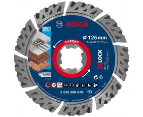 BOSCH Diamentowa tarcza tnąca EXPERT MultiMaterial X-LOCK 125x2,4x12 mm 2608900670