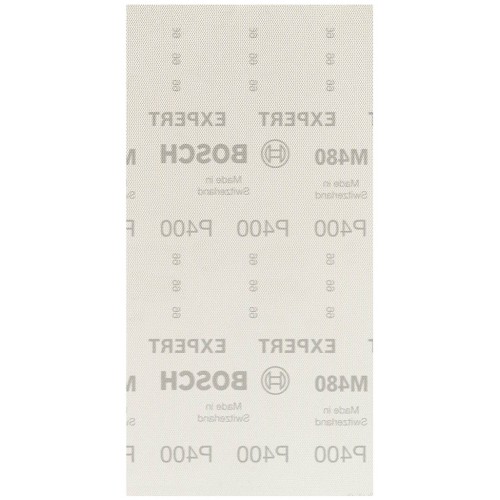 BOSCH Siatka szlifierska EXPERT M480 115 x 230 mm, G 400, 10 szt. 2608900769