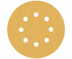 BOSCH Papier ścierny EXPERT C470 z 8 otworami, 125 mm, G 60, 5 szt. 2608900804