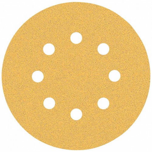 BOSCH Papier ścierny EXPERT C470 z 8 otworami, 125 mm, G 80, 5 szt. 2608900805