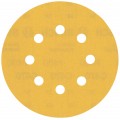 BOSCH Papier ścierny EXPERT C470 z 8 otworami, 125 mm, G 400, 5 szt. 2608900811