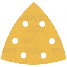BOSCH Papier ścierny EXPERT C470 do szlifierek delta 93 mm, G 400, 5 szt. 2608900831