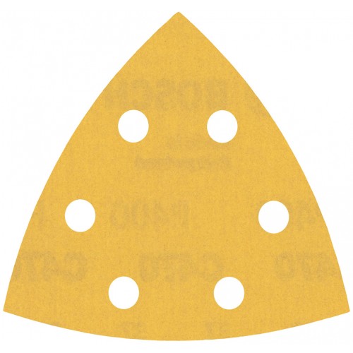 BOSCH Papier ścierny EXPERT C470 do szlifierek delta 93 mm, G 400, 5 szt. 2608900831
