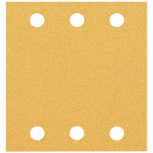 BOSCH Papier ścierny EXPERT C470 z 6 otworami, 115 x 107 mm, G 80 10 szt. 2608900892