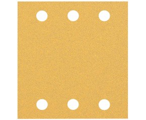 BOSCH Papier ścierny EXPERT C470 z 6 otworami, 115 x 107 mm, G 80 10 szt. 2608900892