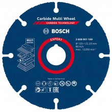 BOSCH Tarcze tnące EXPERT Carbide Multi Wheel 125 mm, 22,23 mm 2608901189