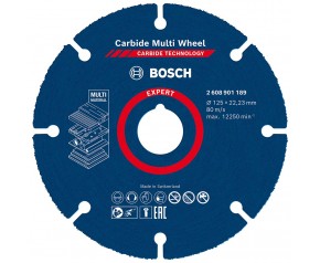 BOSCH Tarcze tnące EXPERT Carbide Multi Wheel 125 mm, 22,23 mm 2608901189