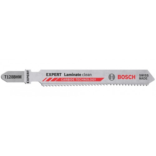 BOSCH Brzeszczot do wyrzynarki EXPERT 'Laminate Clean' T128 BHM, 2 szt. 2608901707