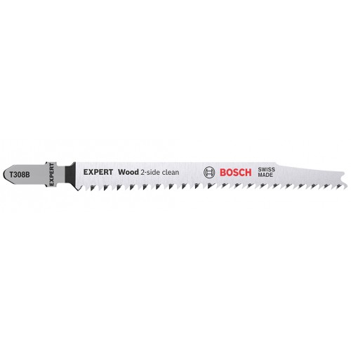 BOSCH Brzeszczoty do wyrzynarek EXPERT ‘Wood 2-side clean’ T 308 B 2 szt 2608901711