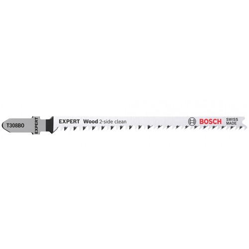 BOSCH Brzeszczot do wyrzynarek EXPERT ‘Wood 2-side clean’ T 308 BO 2 szt. 2608901712
