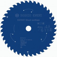 BOSCH Tarcza pilarska EXPERT Wood cordless, 165 × 1,6 / 1 × 15,875 mm, T40 2608902239