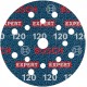BOSCH Krążek ścierny EXPERT O780 Foil, 125 mm, G120 2608902401