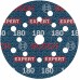 BOSCH Krążek ścierny EXPERT O780 Foil, 125 mm, G180 2608902403
