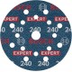 BOSCH Krążek ścierny EXPERT O780 Foil, 125 mm, G240 2608902404