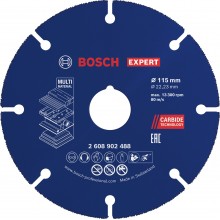 Bosch EXPERT Carbide Multi Wheel Węglikowa tarcza tnąca 115mm, 22,23mm 2608902488