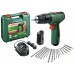 BOSCH EasyDrill 1200 Akumulatorowa, 2-biegowa wiertarko-wkrętarka (2x 1,5 Ah) 06039D3105