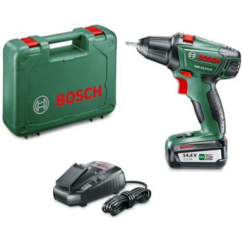 BOSCH PSR 14,4 LI-2 Akumulatorowa wiertarka/wkrętarka 060397340N