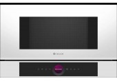 Bosch Serie 8 Kuchenka mikrofalowa do zabudowy Biały BFL7221W1