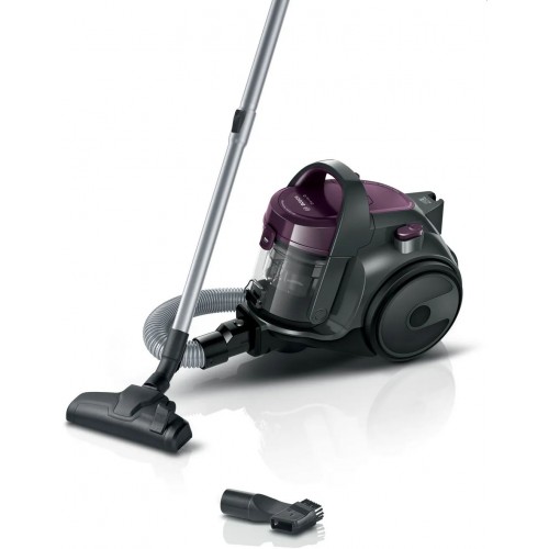 Bosch Serie 2 Odkurzacz bezworkowy Fioletowy BGC05AAA1