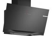 Bosch Serie 8 Okap naścienny 90 cm Czarne szkło, Czarny DWK91LT60
