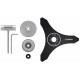 BOSCH Zestaw ostrzy do wykaszarek 3T F016800663