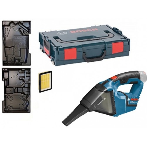 BOSCH GAS 12 V-LI Akumulatorowy odkurzac (Bez akumulatora) + L-BOXX 06019E3001 BOSCH GAS 12 V-LI Akumulatorowy odkurzac (Bez akumulatora) + L-BOXX 06019E3001