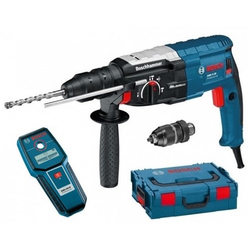 BOSCH GBH 2-28 F Młot udarowo-obrotowy + GMS 100 M Wykrywacz 061126760A