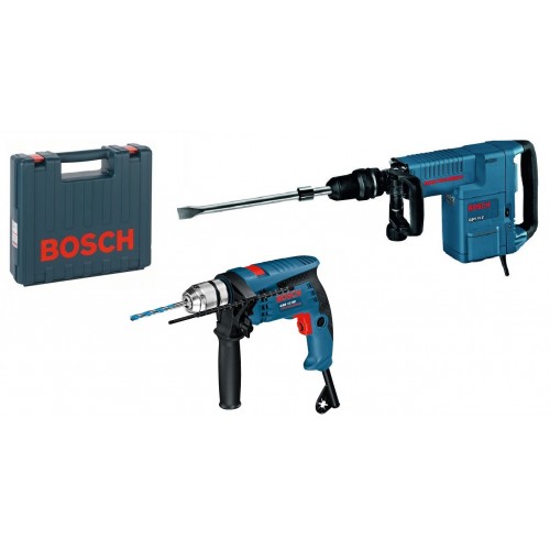 BOSCH GSH 11 E Młot udarowy + GSB 13 RE Wiertarka udarowa 0615990L0G