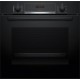 Bosch Serie 4 Piekarnik do zabudowy z funkcją pary 60 x 60 cm Czarny HQA534EB3